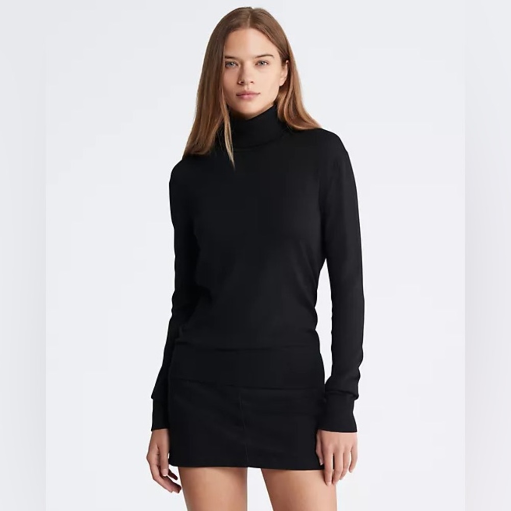 Calvin Klein Merino Turtleneck Sweater